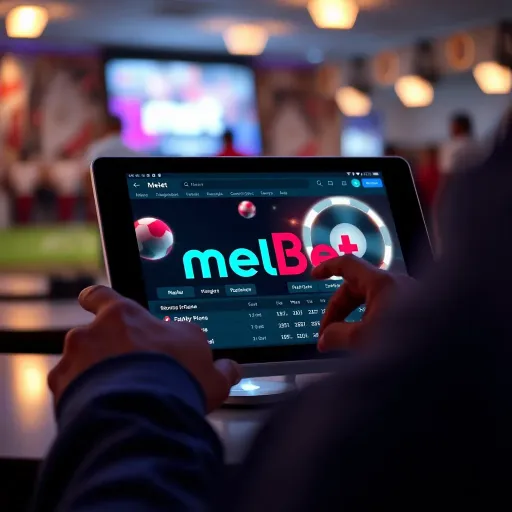 User interface showing sports betting options on Melbet platform tailored for Nigerian market