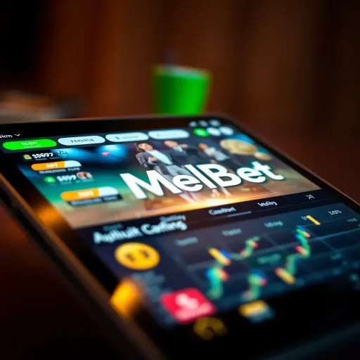 Mobile phone displaying the Melbet Casino app interface with Nigerian Naira currency symbols