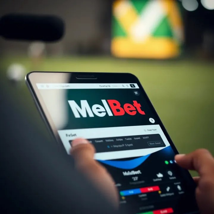 Secure login screen showcasing authentication on the Melbet mobile lite platform for Nigerian users